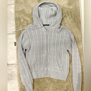 blue brandy melville sweater